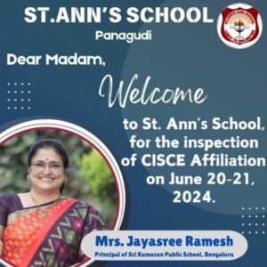 Read more about the article CISCE AFFILIATION INSPECTION